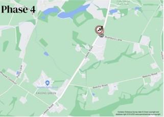 Map of works area (Phase 4)