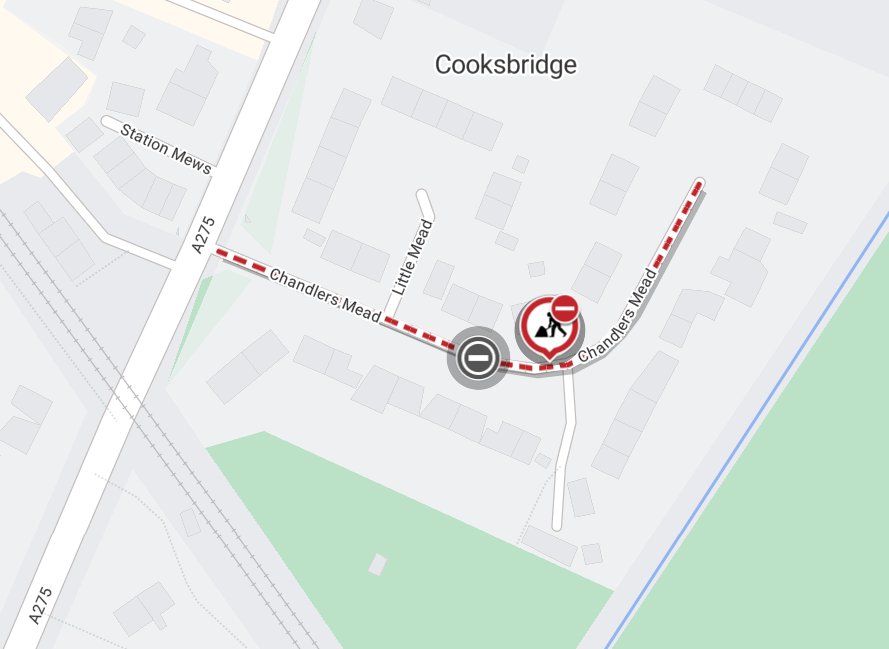 Chandlers Mead, Cooksbridge - Carriageway patching | live ...