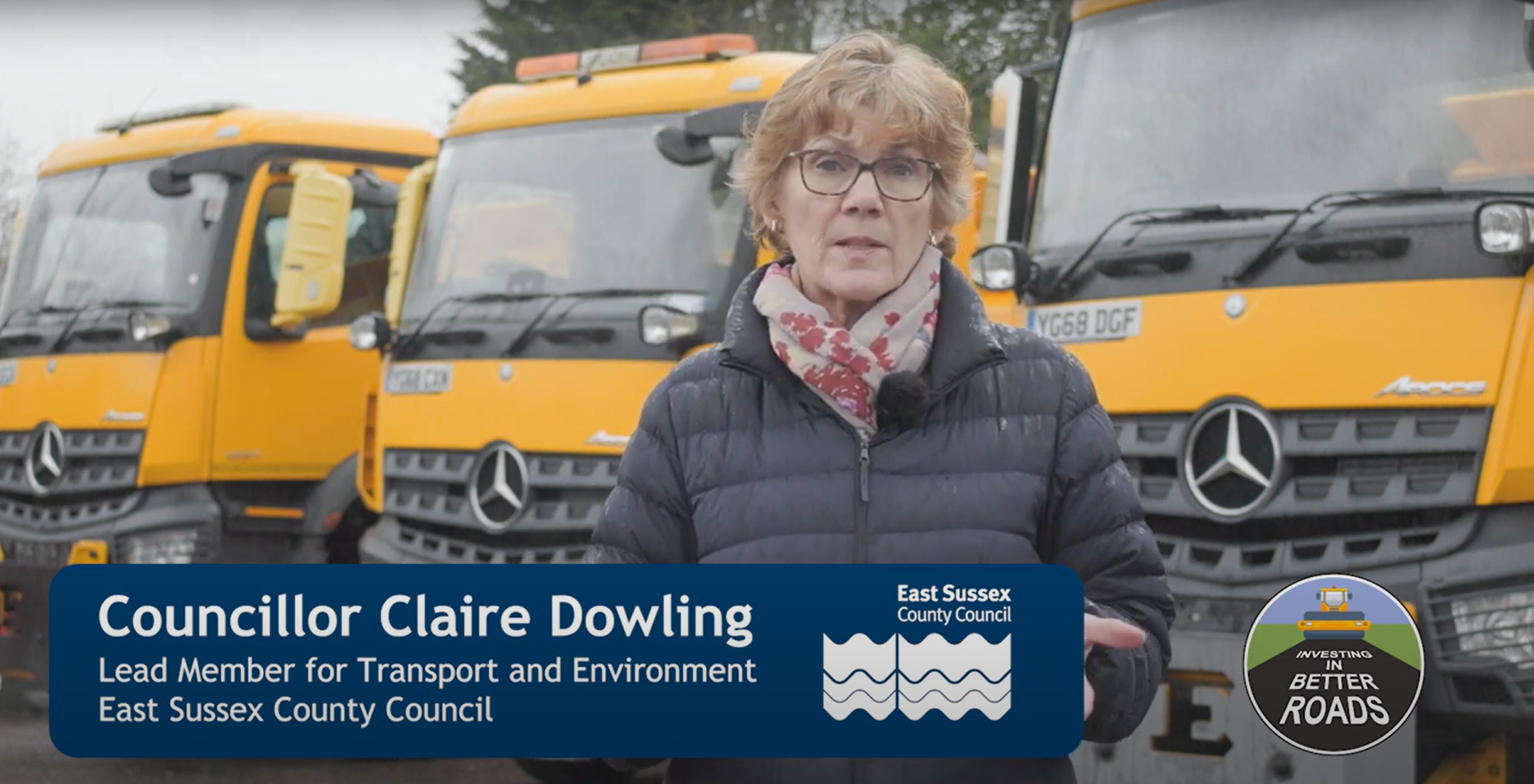 Councillor Dowling on winter maintenance