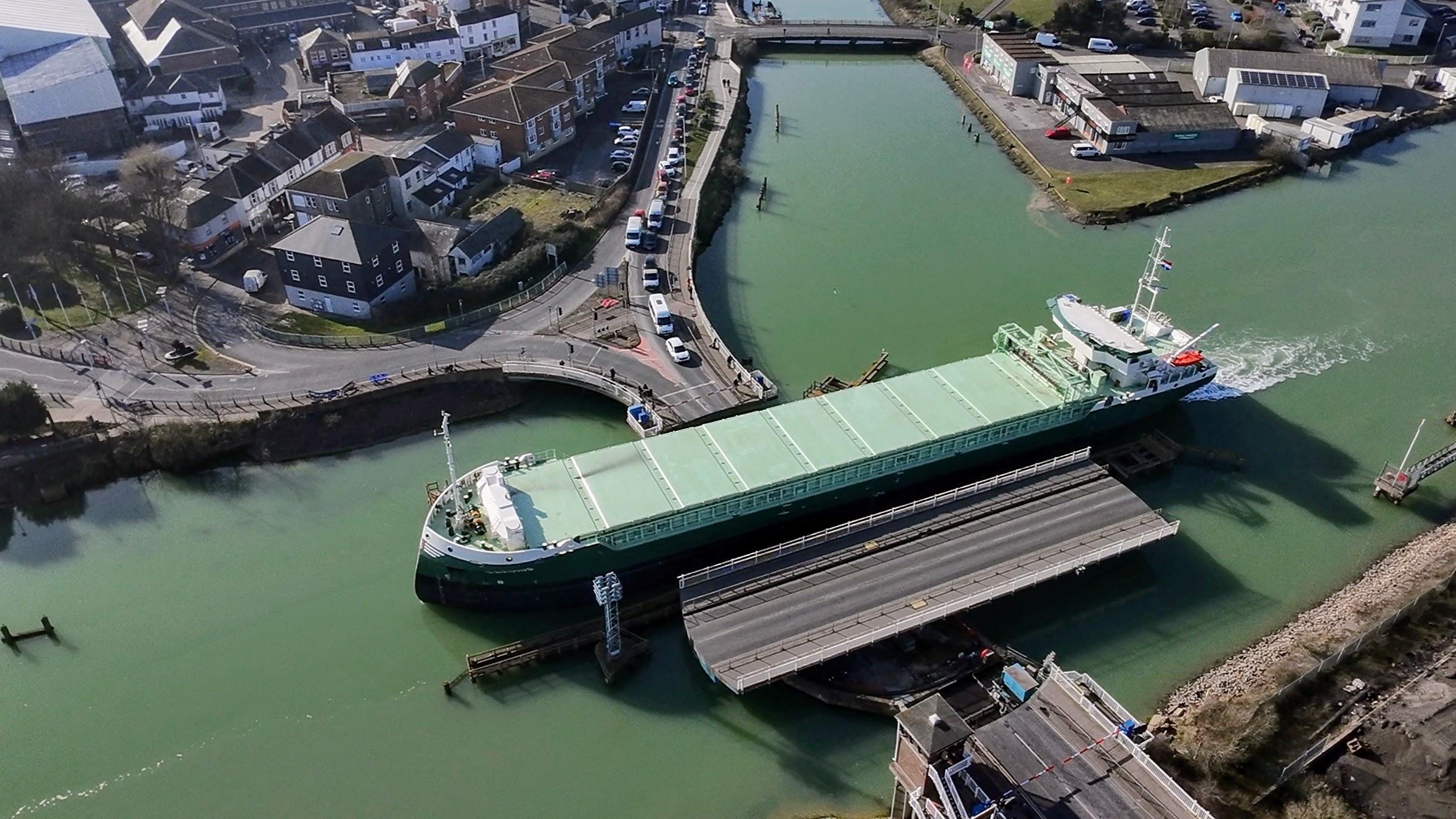 Newhaven Swing bridge