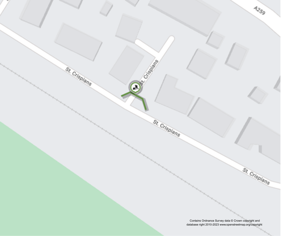 Map of works area