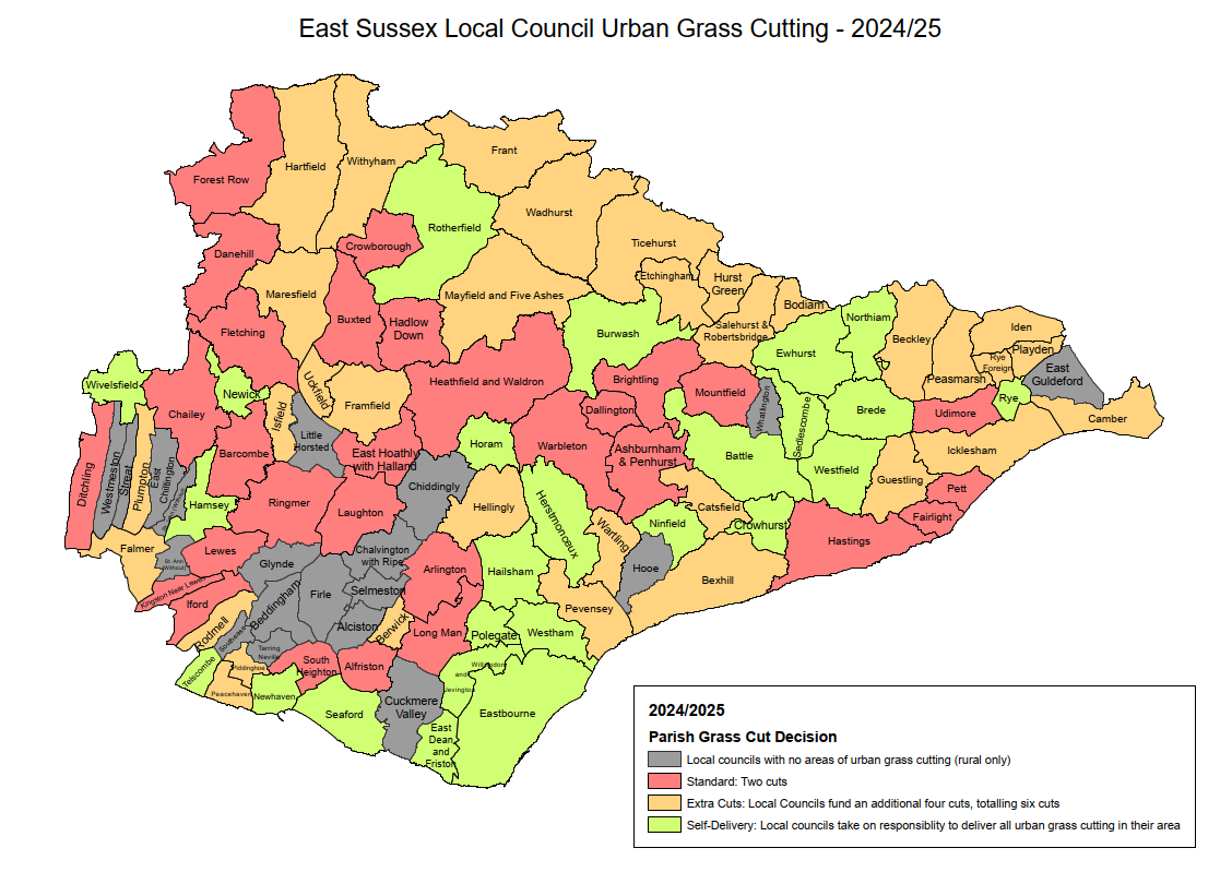Urban Grass Cutting 2024-25