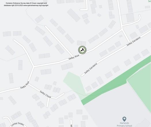 Map of works area