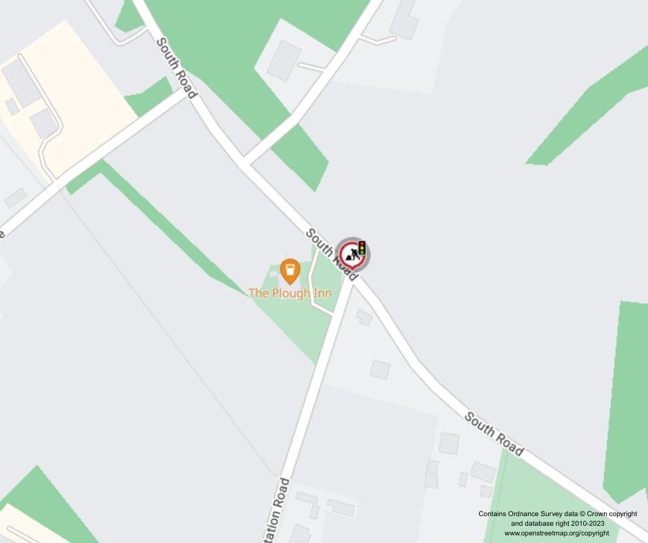 Map of works area