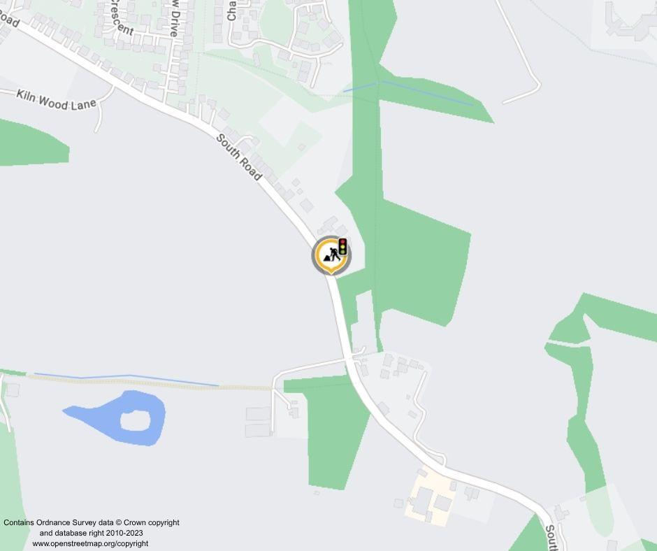 Map of works area