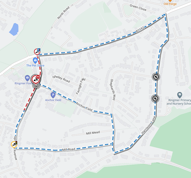 Springett Avenue, Ringmer - Patch Repairs | live.eastsussexhighways.com