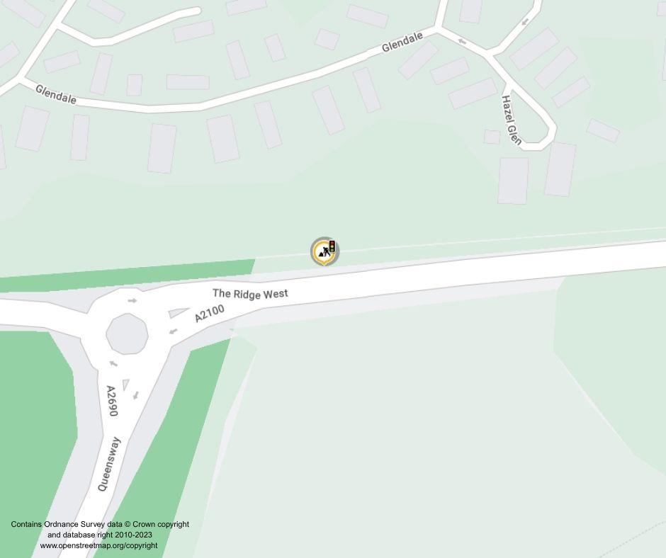 Map of works area