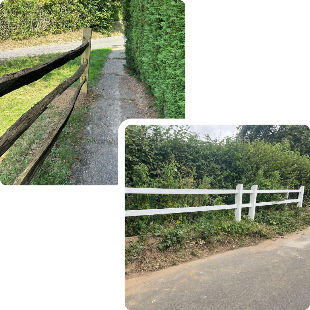New fencing to improve safety