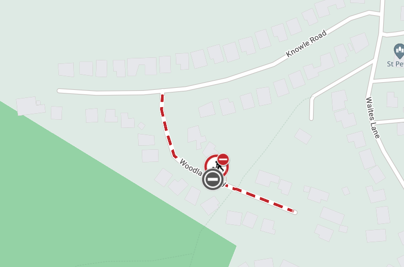 Woodland Way, Fairlight Carriageway & Footway Repairs live