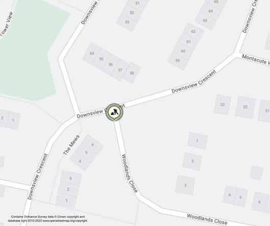 Map of works area