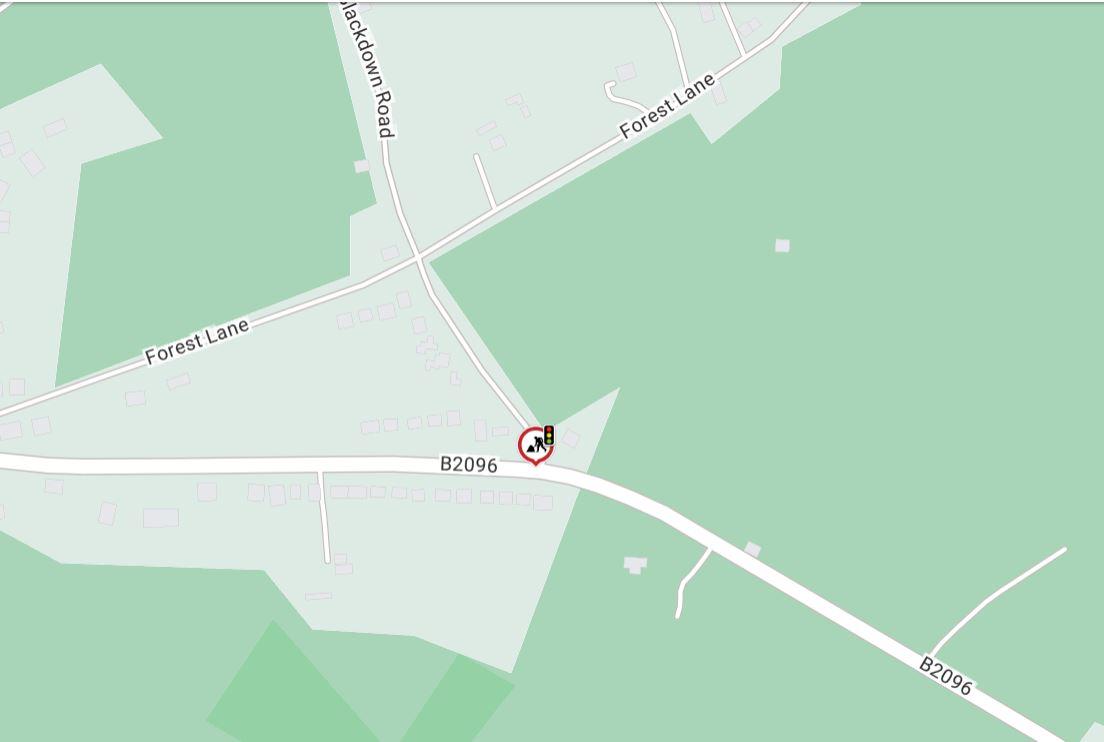 Map showing location of drainage works on Battle Road Punnett's Town